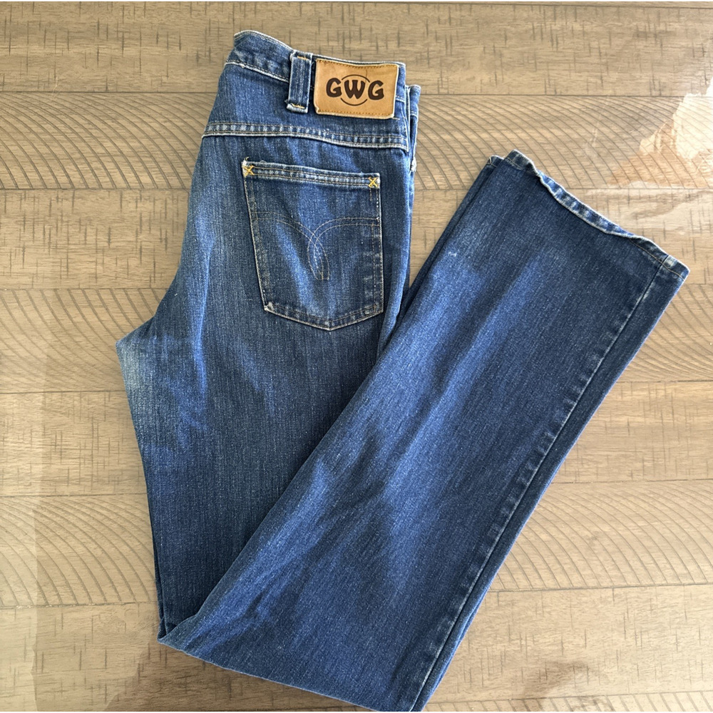 Vintage GWG Jeans Made in Canada Denim 80s 90s Union Made